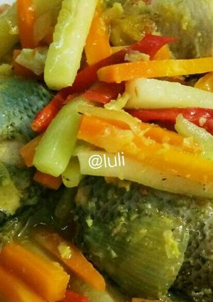 Foto resep Bandeng acar kuning