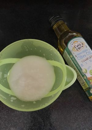 Foto resep Resep mpasi 6M tepung beras putih + EVO