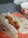 Arepas rellenas de carne