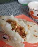 Arepas rellenas de carne
