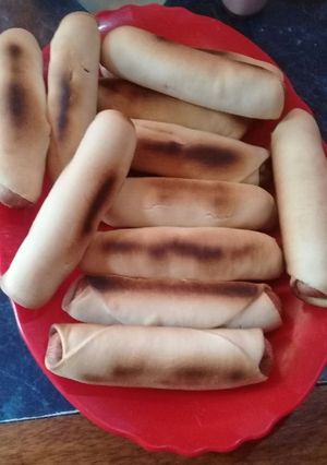 Una foto de Salchichas envueltas 🌭😍