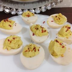 A picture of Deviled Eggs.
