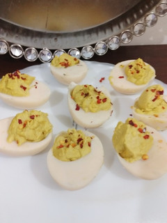 A picture of Deviled Eggs.