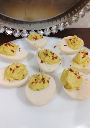A picture of Deviled Eggs.