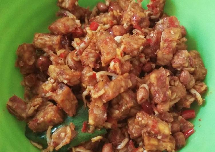 Cara Masak AppetizingTempe teri kacang balado