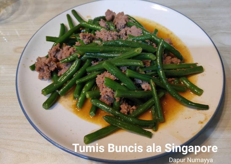 Tumis Buncis Ala Singapore
