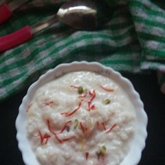 A picture of Rice kheer.