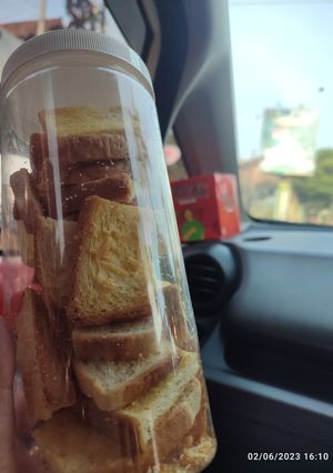 Foto resep Bagelan roti tawar simple
