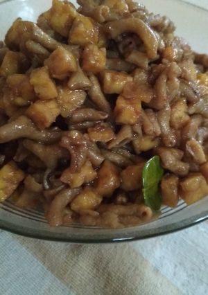 Foto resep Sambal Goreng Usus Ayam dan Tempe
