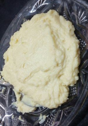 A picture of Homemade khoya.