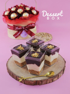 Foto resep Dessert Box Marie Regal - cemilan dingin ekonomis - dessert jar