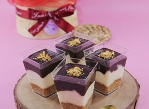Foto resep Dessert Box Marie Regal - cemilan dingin ekonomis - dessert jar