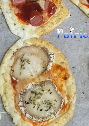 Una foto de Mini pizzas nube