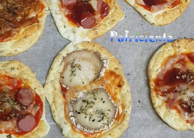 Mini pizzas nube