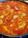 Entomatada de callos por el chef David rico rico arribererchi