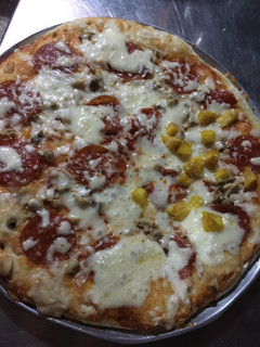 Una foto de Pizza casera