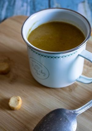 Une photo de Potage du soleil