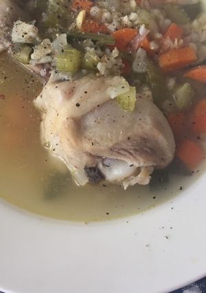 Foto resep Sup paha ayam ala resep mertua