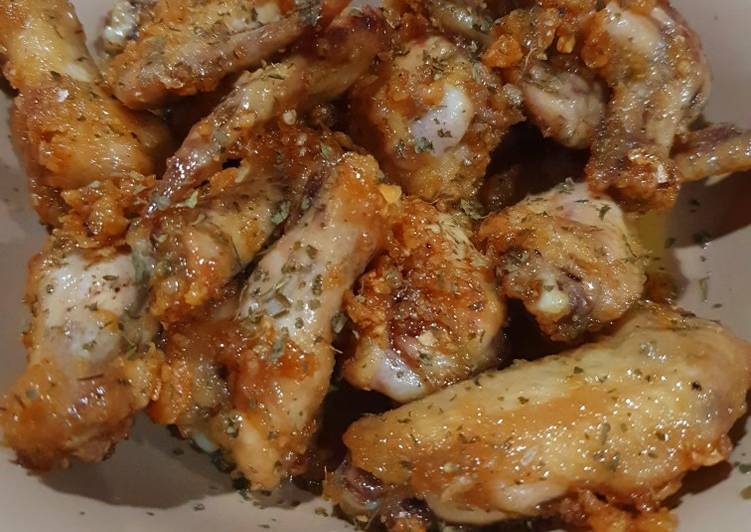 Cara menyiapkan Honey-Glazed Chicken Wings  Anti Gagal