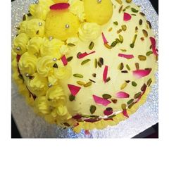 A picture of RASMALAI CAKE🥞🥞.