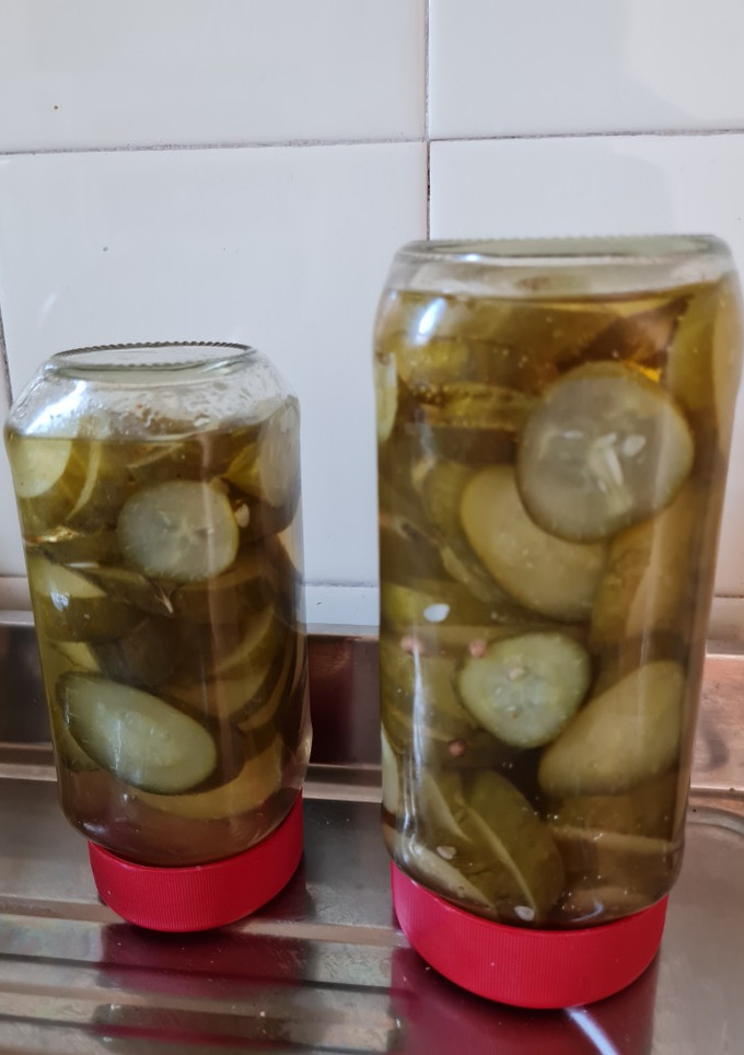 Una foto de Pepinillos agridulces