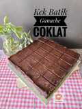 Kek Batik Ganache Coklat