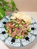 Nasi Goreng Oriental Sosis Edamame