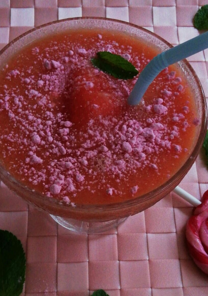 Una foto de Smoothie de sandía