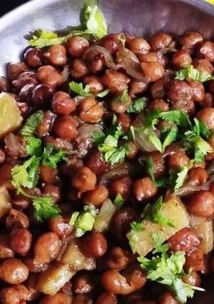 A picture of Chana chat.