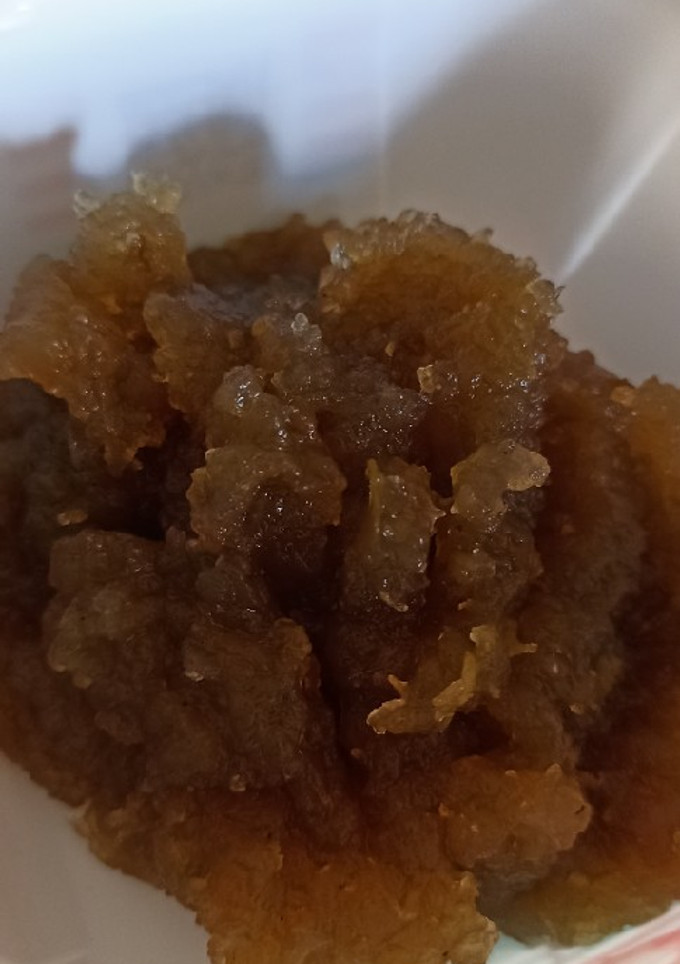 Una foto de Dulce de manzana en compota