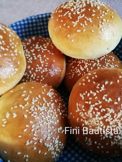 Una foto de Pan de hamburguesa con levadura