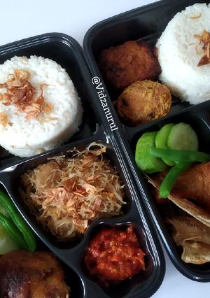 Foto resep "Nasi gurih" liwet ala bento