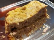 Una foto de pastel de atún al horno
