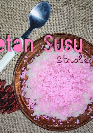 Foto resep Ketan Susu Stroberi