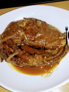 A picture of Smoked fish pp soup.