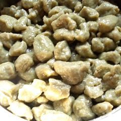 A picture of Flour dumplings (dan waken flour).