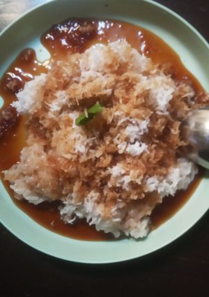 Foto resep Ketan Kuah Juruh Magic