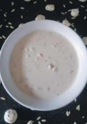 A picture of Makhana kheer.