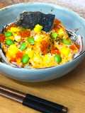 Salmon Mentai Rice 明太サーモンライス