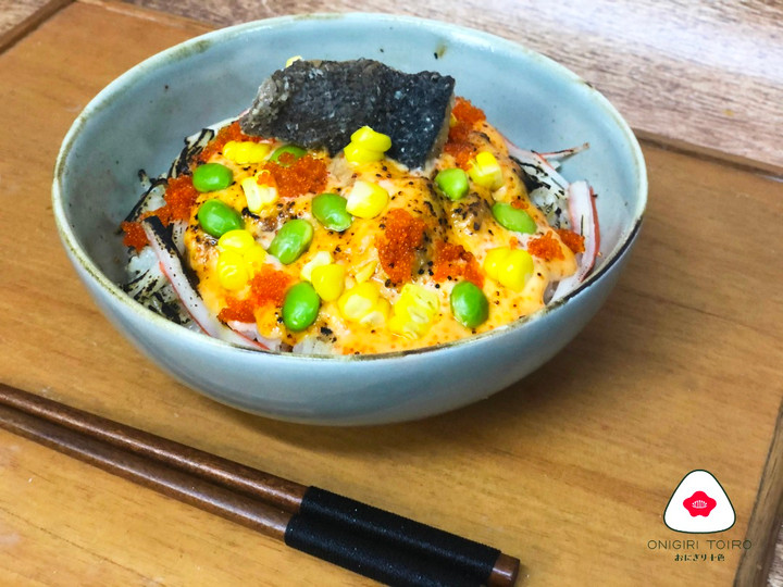 Resep Salmon Mentai Rice 明太サーモンライス Enak Terbaru