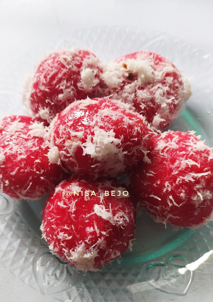Foto resep Klepon merah