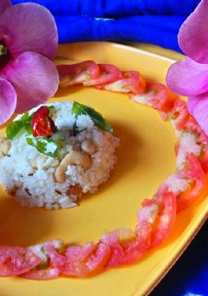 A picture of Coconut rice recipe.