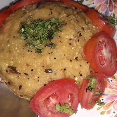 A picture of Rice upma.