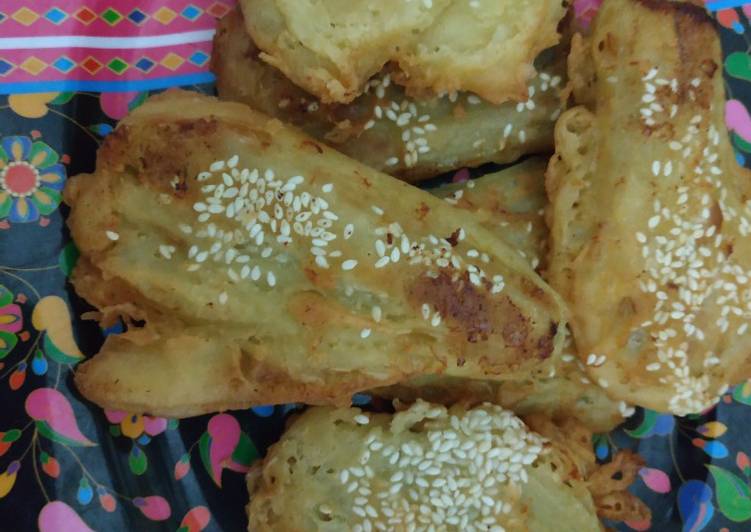 Pisang Kipas Wijen Crispy