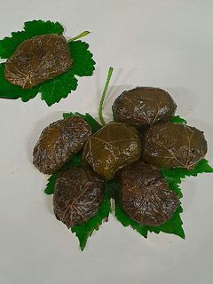 عکسی از دستور دلمه برگ مو(۴)