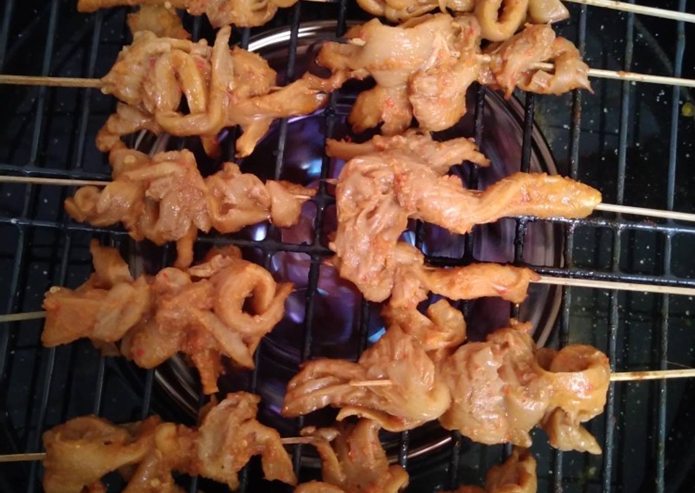 13. Sate Jamur Tiram