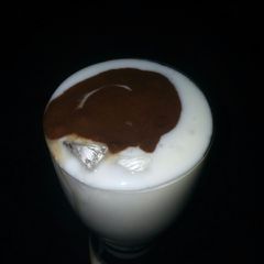 A picture of Dalgona coffee.