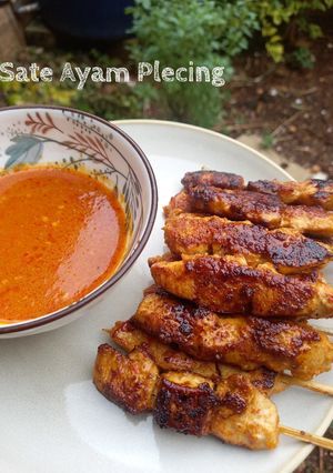 Foto resep Sate Ayam Plecing