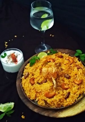 A picture of Easy Chicken Biryani.