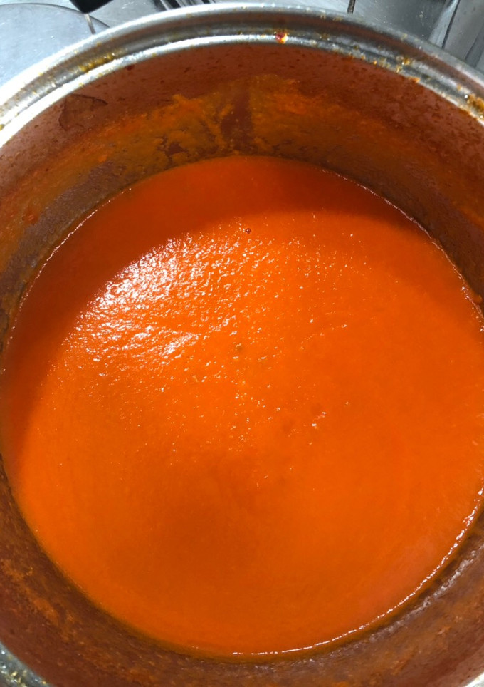 Una foto de Tomate frito casero